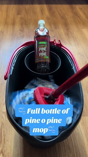 FULL bottle of Pine O Pine WET mop😍🤭🫧 Ngl the water I put down on that first section made me gasp out loud😂it was entirely too much but I had already comitted🤣 After that, I used way less each time😅 #Mopping #FloorCleaning #MopTok #PineoPine #Ocedar #WetMop #WetMopping #MoppingVideos #ASMR #Satisfying #ASMRSounds #RelaxingSounds #Fyp #Asmrtiktoks
