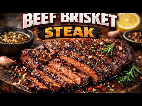 \tJuicy Beef Brisket Steak | Easy Marinade