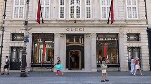 WATCH: Revenue at Gucci, Kering SA’s biggest label, fell 24% on a comparable basis in the final quarter of last year. Angelina Rascouet reports.