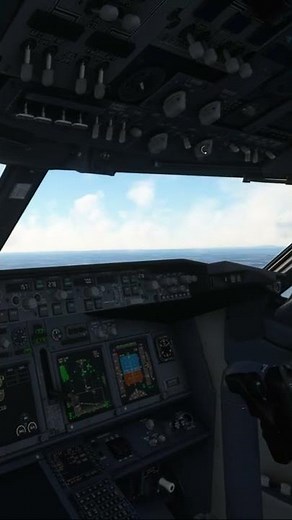 RNAV Approach Introduction in the PMDG Boeing 737-700 in Microsoft Flight Simulator #Shorts