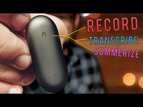 Tiny A.I. Voice Recorder. Instant Transcribe & Summarize