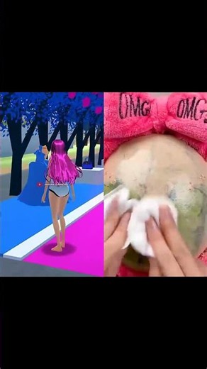 Apakah Kamu Suka Warna Pink？ 🎀💕 ｜ Sakura Funny Shorts#saku #sakuraschoolsimulator #shorts