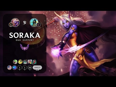 Soraka Support vs Nami - NA Master Patch 14.1