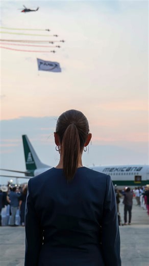 321K views · 23K reactions | En el AIFA, uno de los aeropuertos más bellos del mundo, inauguramos la Feria Aeroespacial México 2025, el evento aeronáutico de seguridad y defensa más importante del país. Esperamos que los objetivos se cumplan para favorecer el intercambio comercial y la inversión extranjera. https://csp.presidenta.gob.mx/feria-aeroespacial-2025 | Claudia Sheinbaum Pardo | Facebook