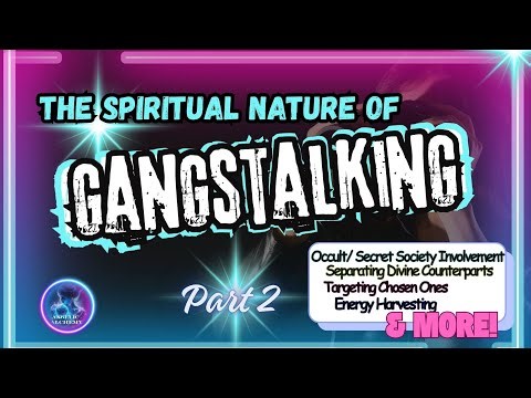 "Gangstalking" PART 2 👀🕵️‍♀️ The Spiritual Nature Of Gangstalking 💫 #targetedindividuals 🎯