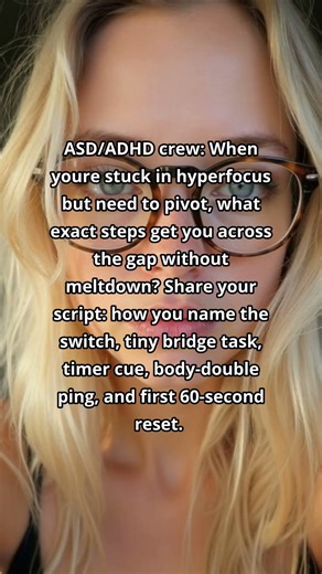 ASD/ADHD: What’s your task-switching rescue?
