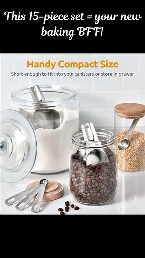 Measuring Cups and Spoons Set