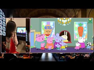 Peppa Pig | Super Potato Movie | 6歲的小豬佩奇超级粉丝給小豬佩奇配音练习英语口语-99