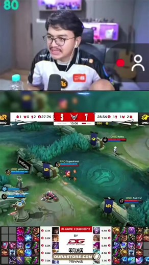 #MLBBALLSTAR #MobileLegendsBangBang #MLBB reaksi mas ade liat rrq is bakk ke pengaturan pabrik 🗿🤣 | RRQ vs ONIC, game 2 MPL-ID S17 #onic #rrqhoshi