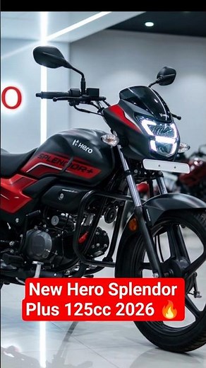 Hero Splendor Plus 125cc 2026 🔥 New Model | Price, Mileage & Features Explained!