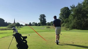 RIGHT HANDED GOLF PRO PLAYS LEFT HANDED 😆 | Rick Shiels Golf