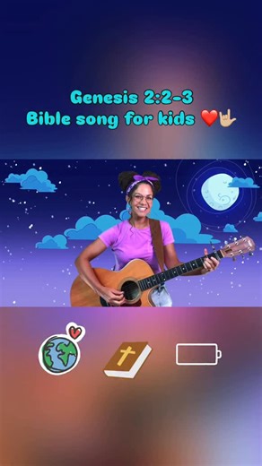 I take the Bible, and I put it to music for kids in my Christian show! Then I meet with my Deaf friend to help me figure out how to sign it all as best as I can to make it #ASL inclusive. I do my best to create a space where every child can learn educational milestones and worship God together, whether #deaf #HardofHearing or hearing! #christian #Bible #Genesis #creation #kids #toddlers | Jingle Jacqui