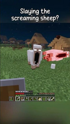 Minecraft Slaying The Screaming Sheep? 😑