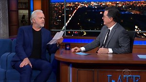 Stephen has never seen “Shawshank,” so Tim Robbins, who also stars in the new film “Dark Waters,” quizzes our host about famous lines he's never heard. | The Late Show with Stephen Colbert