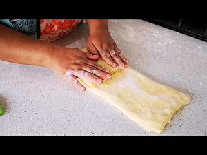 Rough Puff Pastry. Step by step instructions