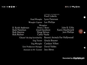 Open Range (2003, Western) Credits