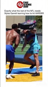 Myles Garrett Learns How to Hit HARDER