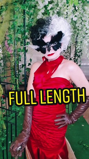Full Length Cruella De Vil Cosplay Video