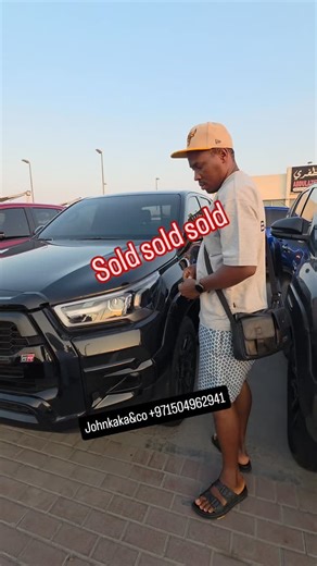 Hilux Gr sport 2023 model sold sold Johnkaka&co best company to buy your car 971504962941 @johnkakaupgrade | John kaka & CO