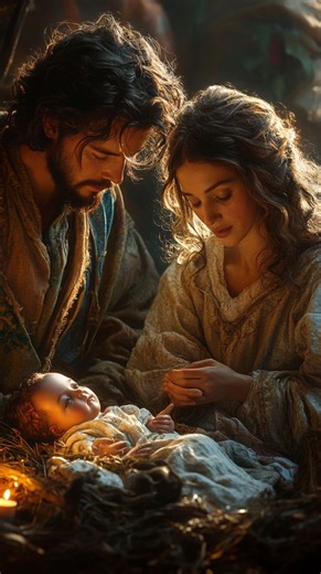 ✨ The Birth of Jesus The birth of Jesus is not just a story—it is the greatest moment in history. The eternal Word became flesh, not in a palace, but in a humble manger. Heaven announced Him, angels rejoiced, shepherds ran to see Him, and stars pointed the way. God did not send help from afar—He came Himself. In Jesus, God stepped into our darkness, our weakness, and our broken world to bring light, hope, and salvation. The cradle already pointed to the cross, and the child was born to be our Sa