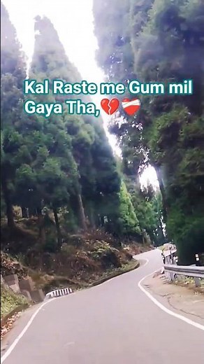 kal raste me gum mil gaya tha #jubinnautiyal #bollywood #youtubeshorts