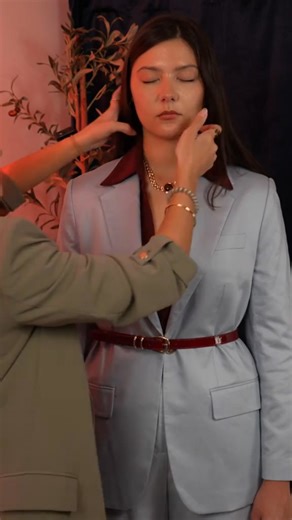 ASMR Fall Clothes Fitting & Styling | Fabric Sounds, Lint Rolling, Outfit Adjustments & Tingles #asmrrealperson #asmrrelax #asmr #lintrolling #styling #ivybasmr #asmrtok #relaxtok #stylingtok | CHAY