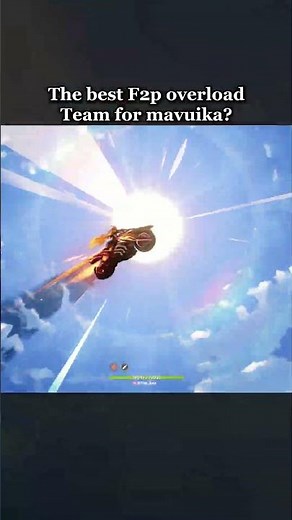 The best F2p overload team for mavuika | Genshin impact