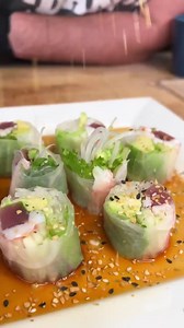 666K views · 10K reactions | Calling sushi lovers! I just made homemade sushi with REAL wasabi #YumYumGetYaSum | Dan-O's Seasoning | Facebook