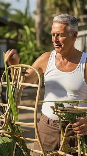 Vespa | Amazing Handmade Coconut Leaf Craft 🌿#coconutleaf #leafart #handcrafted #craftart #shorts