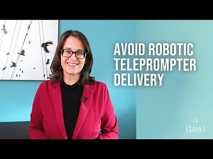 How to Look Like You’re NOT Reading from a Teleprompter