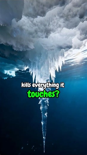 This Frozen Spike Kills Everything It Touches #oceanmystery #mystery #shorts