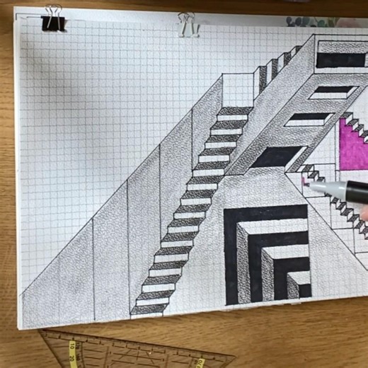 3d practice ✍️📐☺️#3ddrawing #drawing3d #3d #3ddraw #3ddrawingart #drawingshorts #draw #art #draw