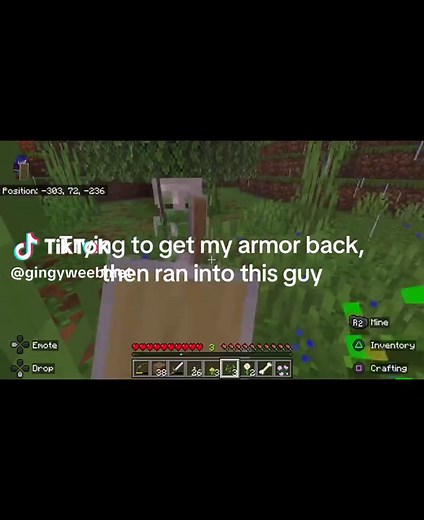 Minecraft Gameplay Challenges: Armor Recovery Adventures