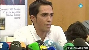 Alberto Contador - Zero, Zero, Zero Remix! on Make a GIF