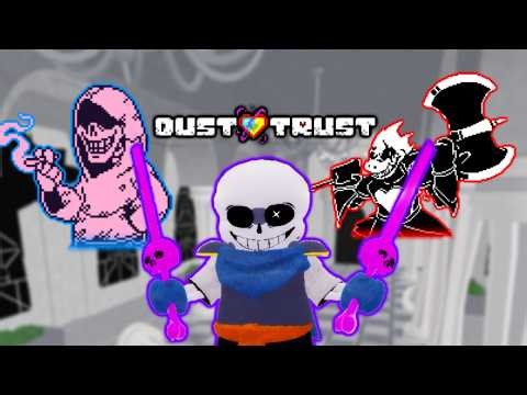 Thanatos Dusttrust Showcase - Sans' Multiversal Logs | ULC: Painful Memories | Roblox