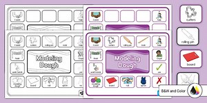 Modeling Dough Area Communication Board