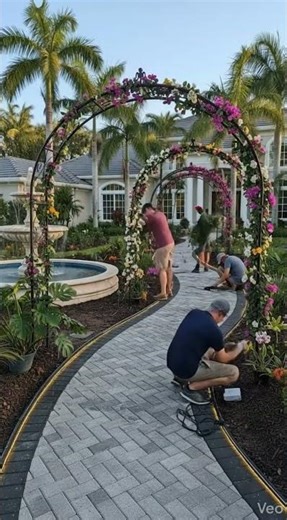 Luxury Garden Path Restoration Timelapse | From Overgrown Mess to LED Paradise