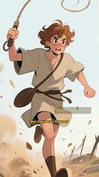 Faith Over Fear: The Epic Battle of David & Goliath #biblescrolltoons #animation #aistorytelling