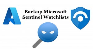 Backup And Restore Microsoft Sentinel Watchlists – Step-by-Step Guide - CHARBEL NEMNOM - MVP | MCT | CCSP | CISM - Cloud & CyberSecurity