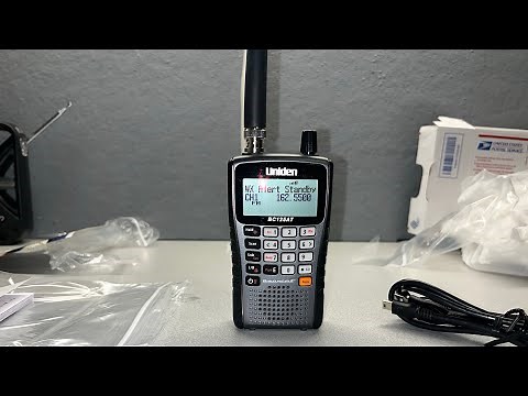 Unboxing/Setup of the Uniden BC125AT