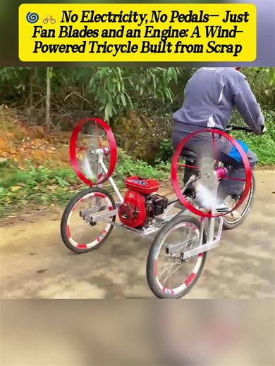 DIY Wind-Powered Tricycle Build