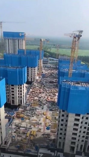 Steel climbing scaffolds 🏗️ #Scaffolding #Construction #Safety