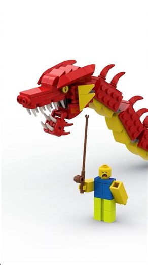 LEGO Talon Serpent from Fish It! - #Roblox #LEGO #RobloxFishIt