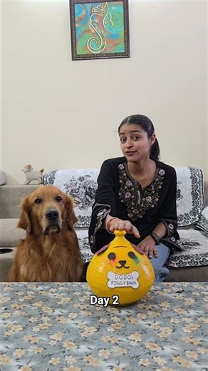 Dodo’s Piggy Bank Challenge — Day 2 🐾 | Holi Celebration for Dodo 🌈🐶 #happyholi #dodo #challenge