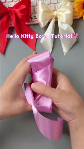 Hello Kitty Bow Tutorial