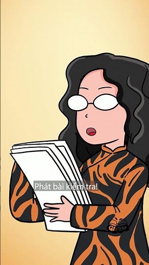 Nộp giấy trắng #gdzh #giadinhdzanhoa #animation