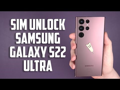 How To Unlock Samsung Galaxy S22 Ultra