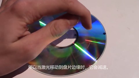 看懂光盘CD工作原理，用显微镜揭示光盘奥秘