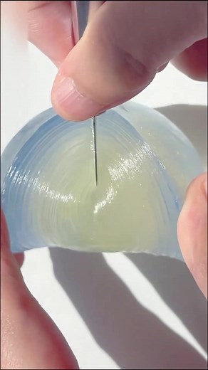 Satisfying ASMR Cutting Sounds with Balls