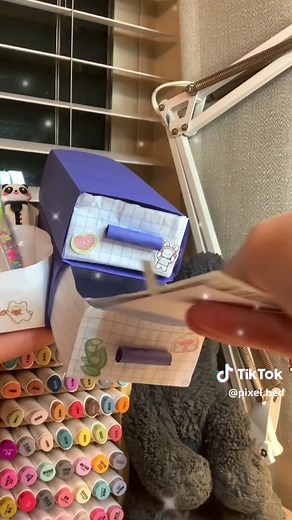 How to Make a Desk Cabinet with Paper